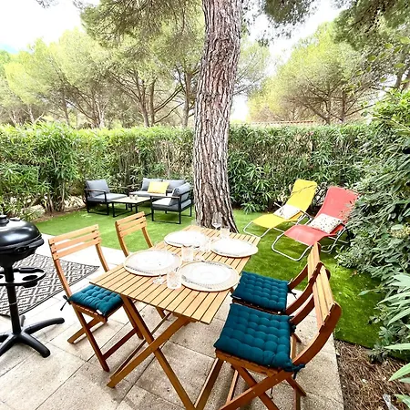 Ipanema Piscine, 4 Couchages 아파트